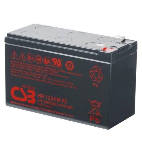 Batería para UPS CSB HR 1234 F2 12v-9Ah